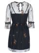 Trussardi jeans dress black