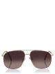 Lanvin sunglasses gold