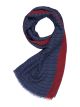 Emporio Armani scarf blue