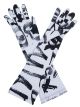 Dolce & Gabbana glove white-black
