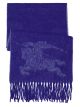 Burberry scarf royal-blue